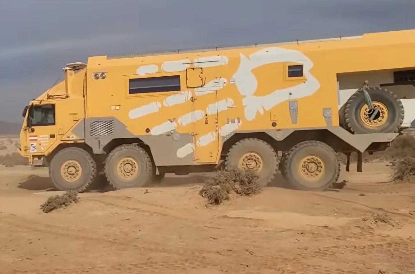 Marokko zum zweiten 8×8 tatra